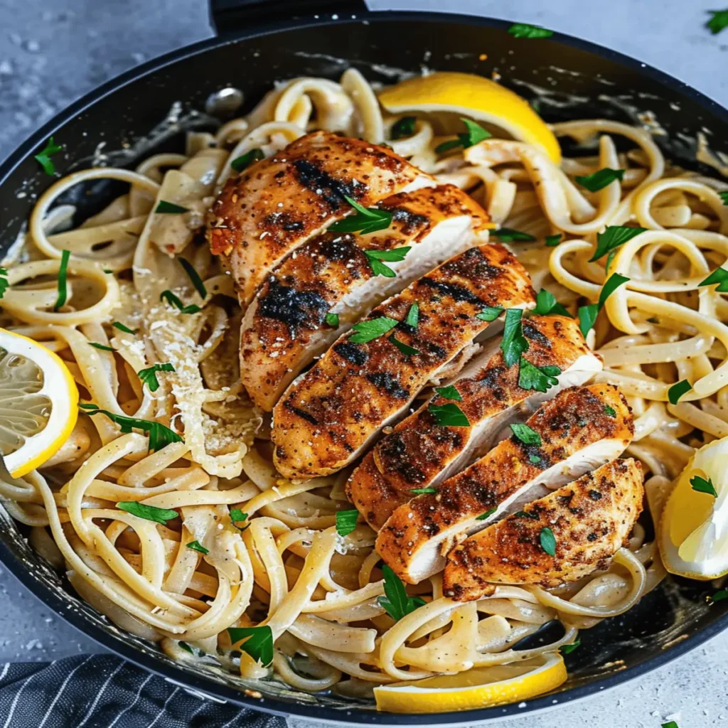Creamy Lemon Chicken Pasta