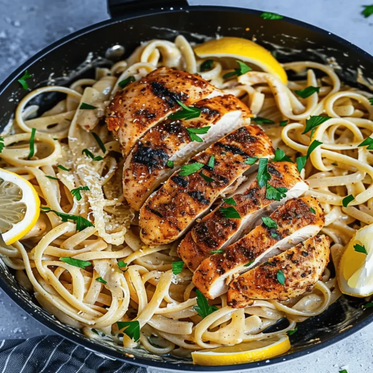 Creamy Lemon Chicken Pasta