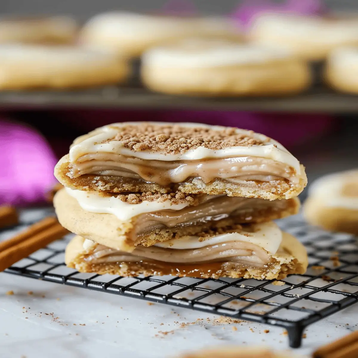 Frosted Brown Sugar Cinnamon Pop Tart Cookies You’ll Love