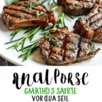 Garlic & Rosemary Grilled Lamb Chops