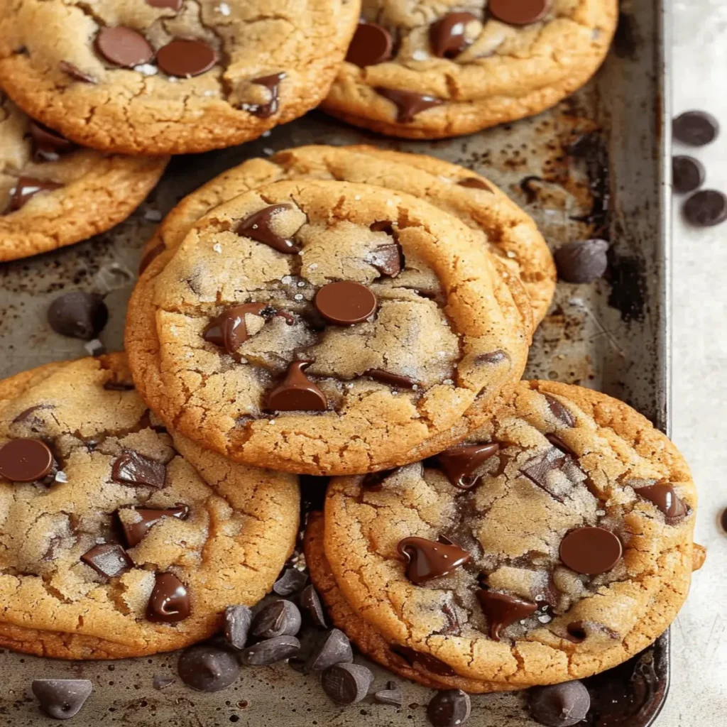 The BEST Chewy Brown Butter Chocolate Chip Cookies