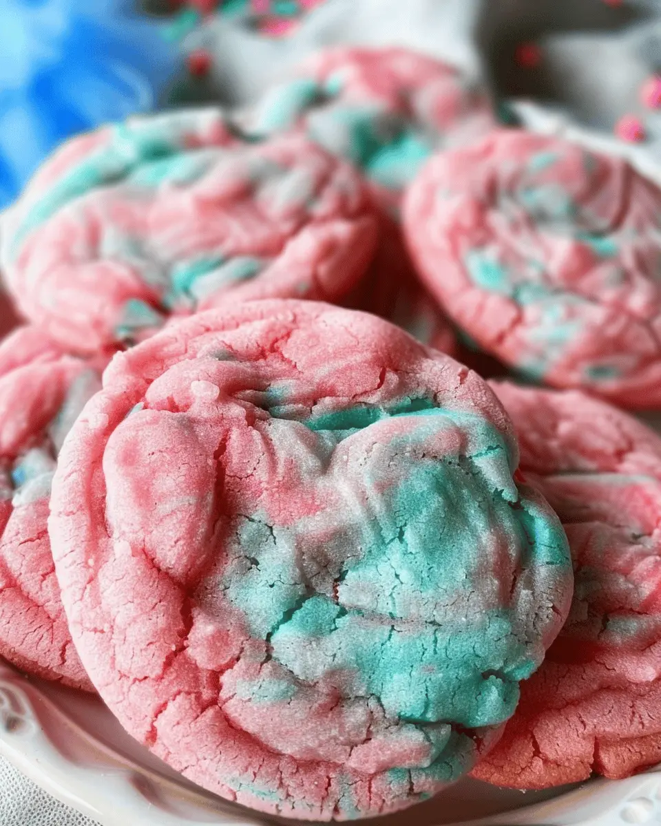 Cotton Candy Cookies: Easy Recipe for Sweet Nostalgia Treats