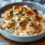 Creamy Smothered Chicken and Rice