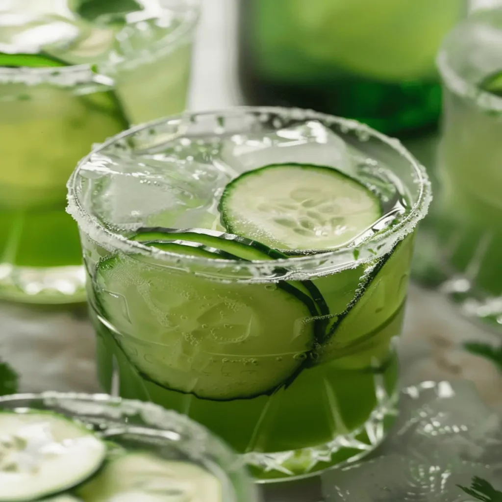 Gin concombre et coriandre