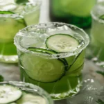Gin concombre et coriandre