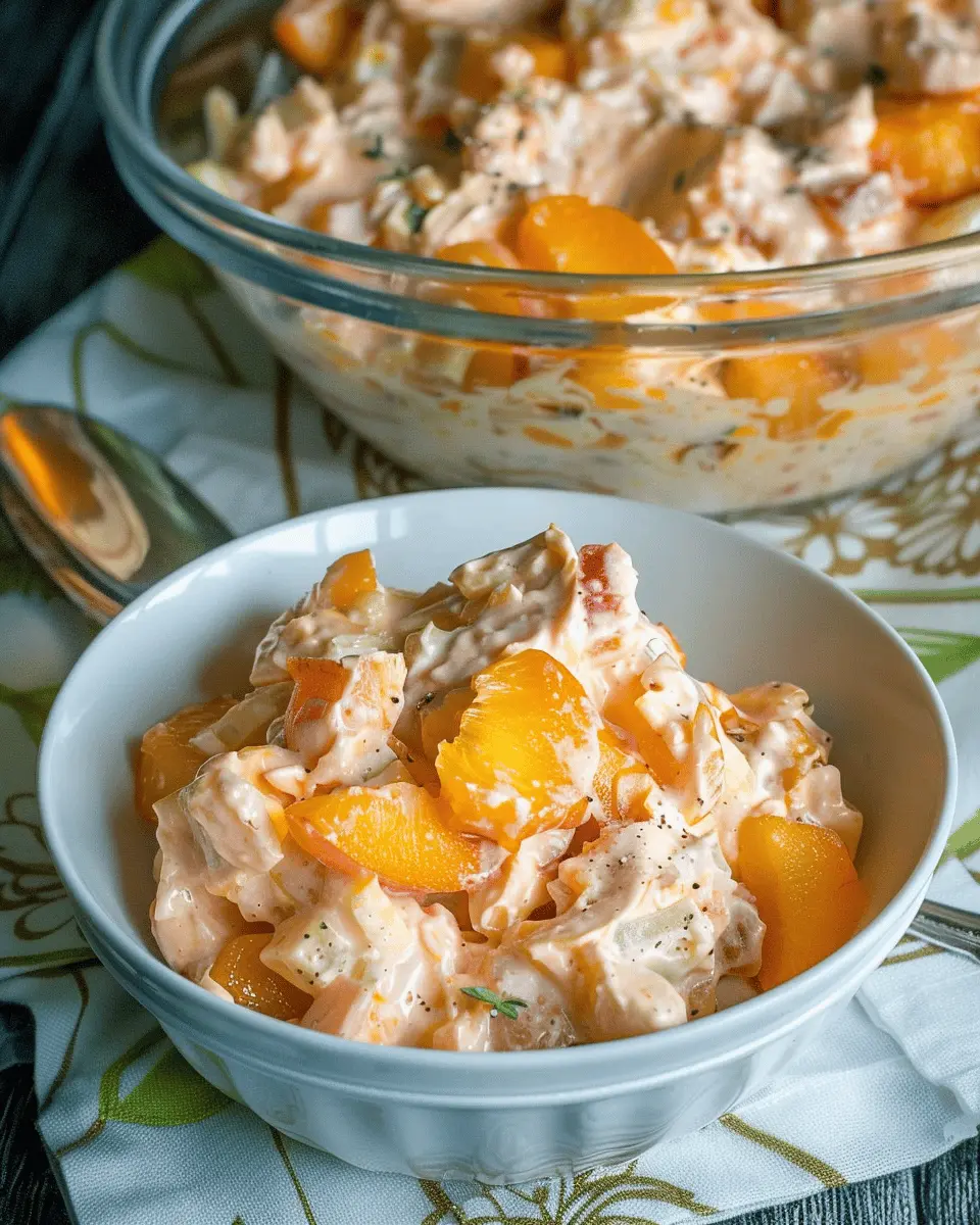 Millionaire Peach Salad: A Refreshing, Indulgent Twist for You