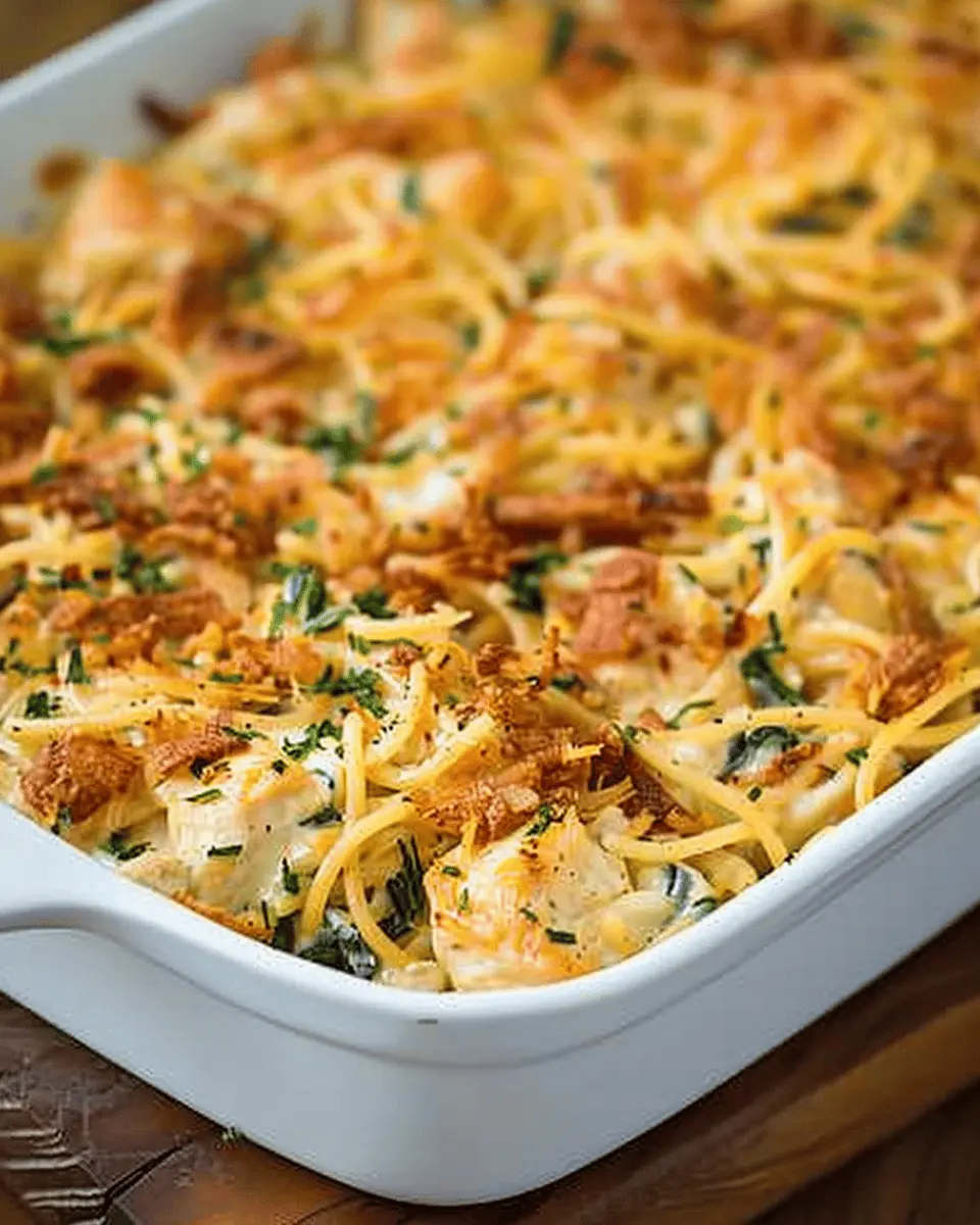 Monterey Chicken Spaghetti: Easy Comfort Food with Turkey Bacon