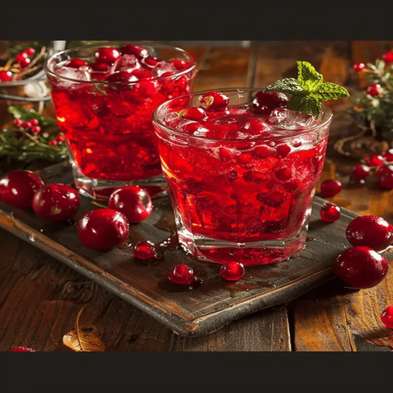 Punch aux canneberges