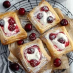 Quick and Easy Cherry Cream Cheese Danishes