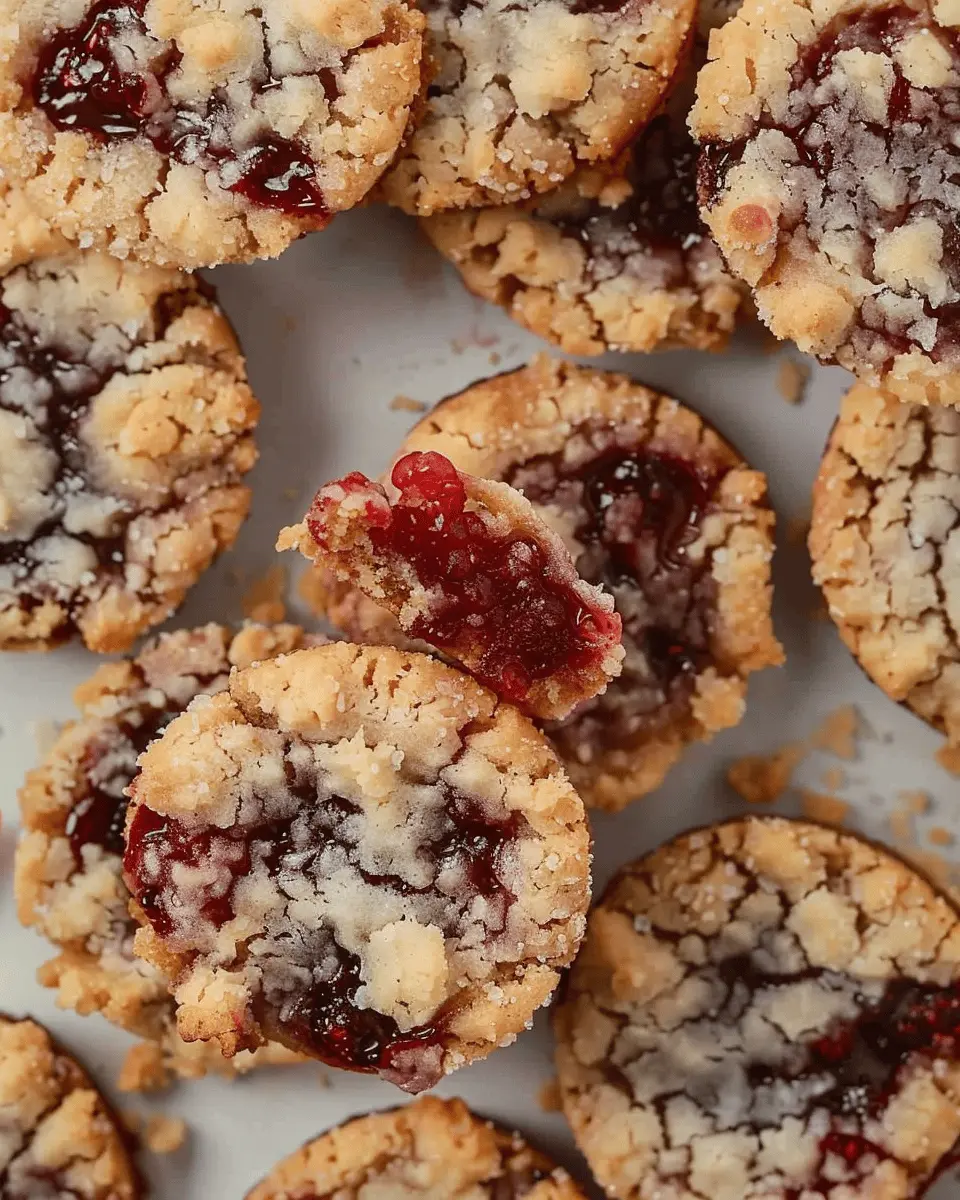 Raspberry Crumble Cookies: Easy Treats for Homemade Bliss