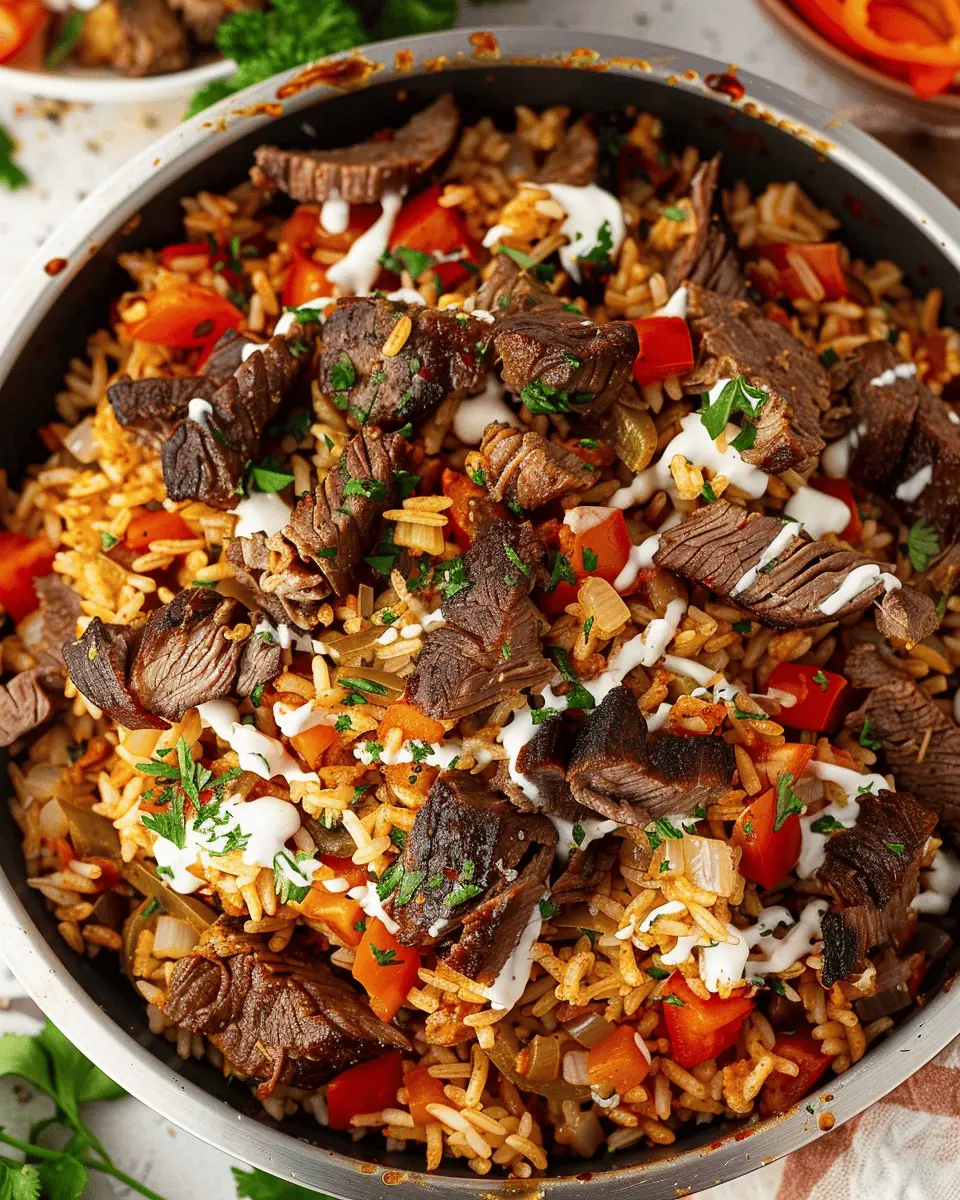 Steak Queso Rice: A Juicy Twist on Comfort Food Delights