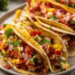 Sweet and Savory Protein Pancake Tacos