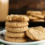Thick and Chewy Peanut Butter Cookies