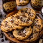 Baileys Irish Cream Chocolate Chip Cookies