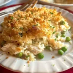 Chicken Alfredo Rice Casserole