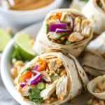 Peanut Chicken Wrap Recipe