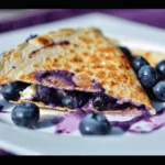 Blueberry Breakfast Quesadilla