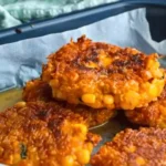 Cheesy Corn Fritters