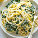 EASY LEMON RICOTTA PASTA & SPINACH