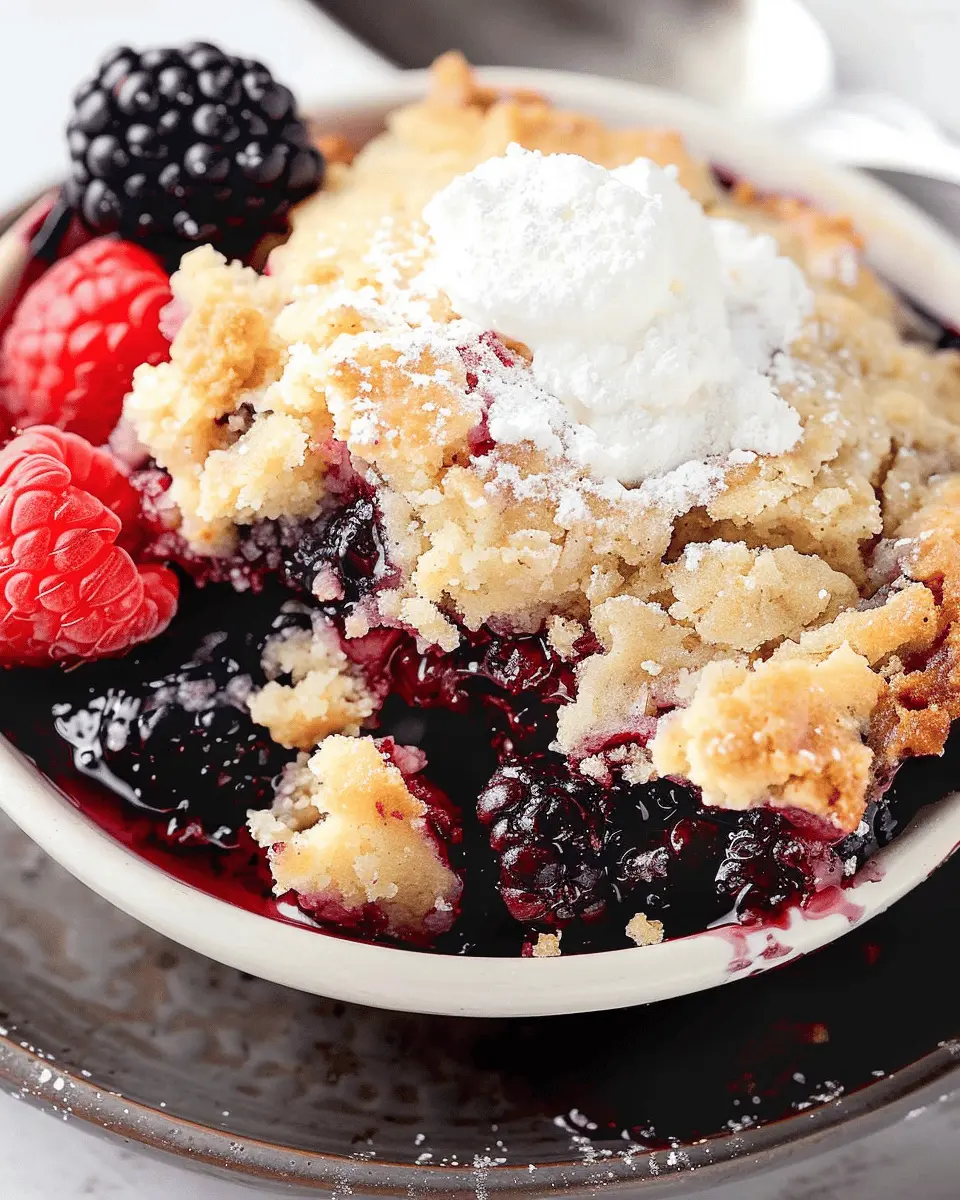 Mixed Berry Sugar Cookie Cobbler: The Best Cozy Dessert Recipe