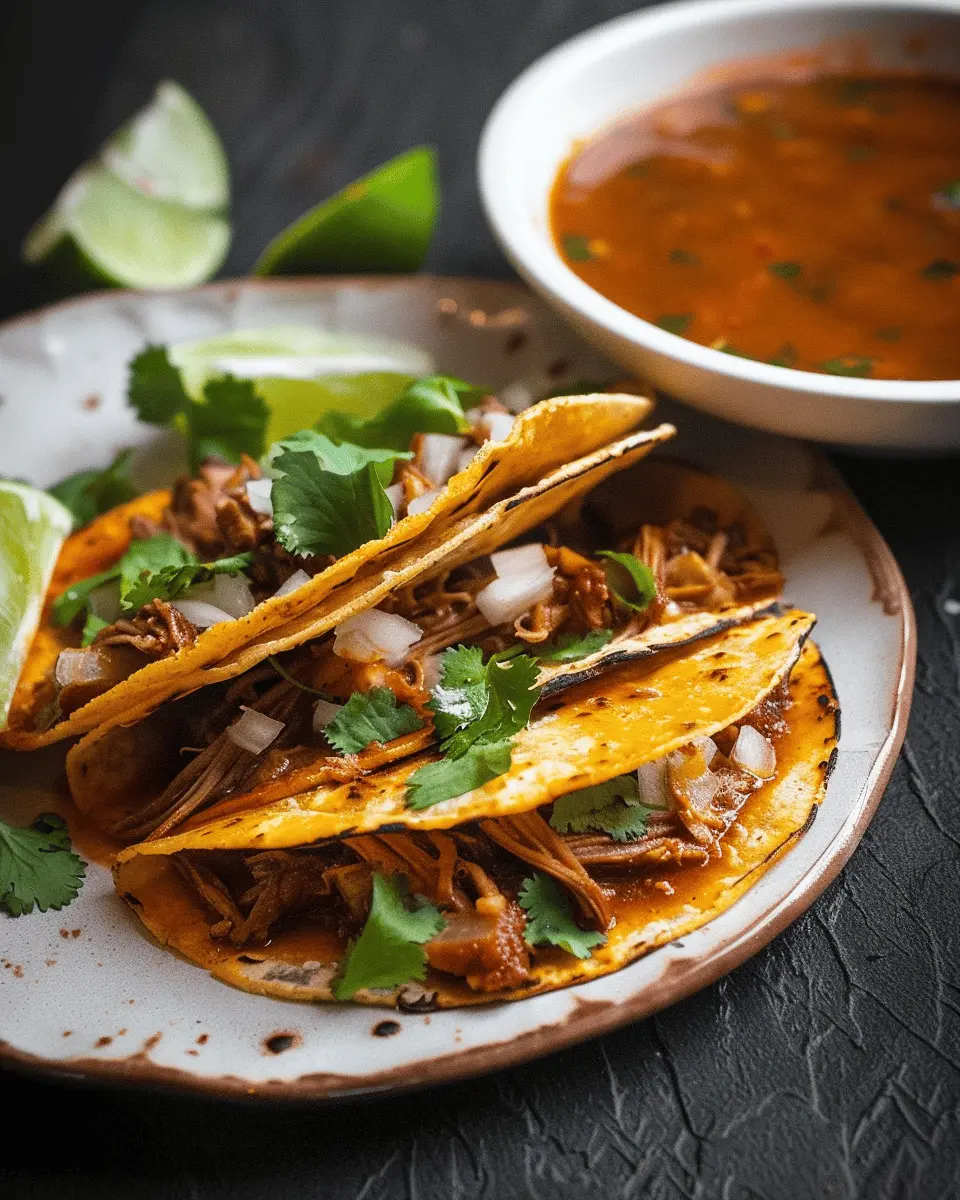 Crock Pot Birria Tacos Recipe: Easy & Flavorful Comfort Meal