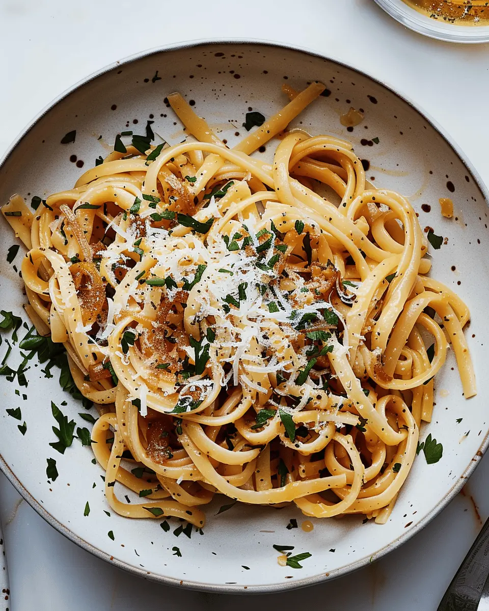 Caramelized Onion Pasta: A Best Comfort Food Delight with Turkey Bacon