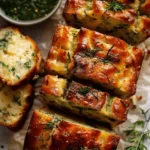 Cheese Herb Garlic Quick Bread