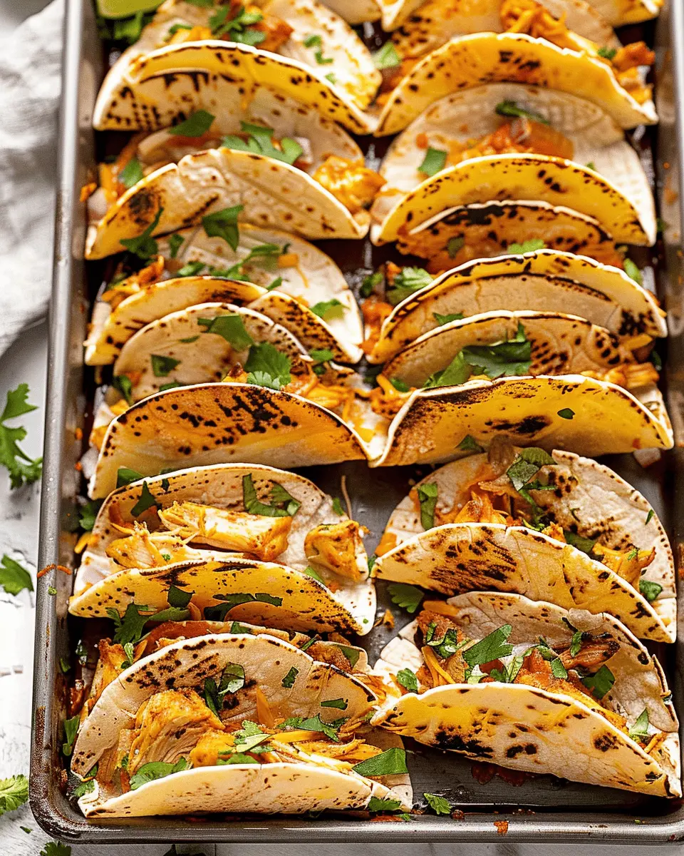 20 Minute Mini Baked Chicken Tacos: Easy & Delicious Family Meal