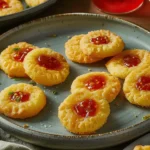 Cheesy Thumbprint Appetizers with Hot Pepper Jelly