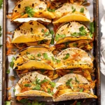 20 Minute Mini Baked Chicken Tacos