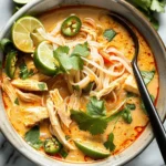 Easy Thai Chicken Curry Soup