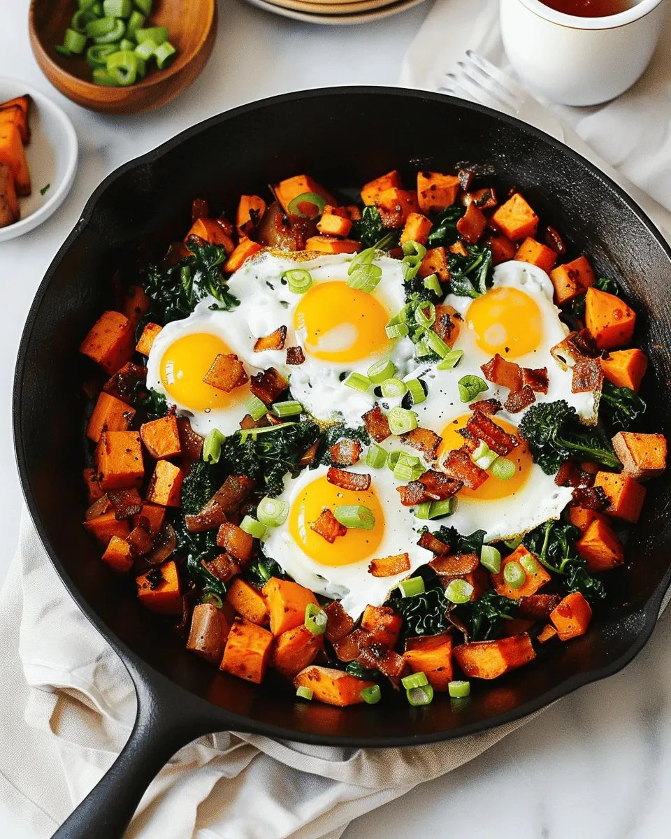 Sweet Potato Breakfast Hash with Turkey Bacon: A Hearty Start