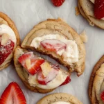 Strawberries and Cream Cookies