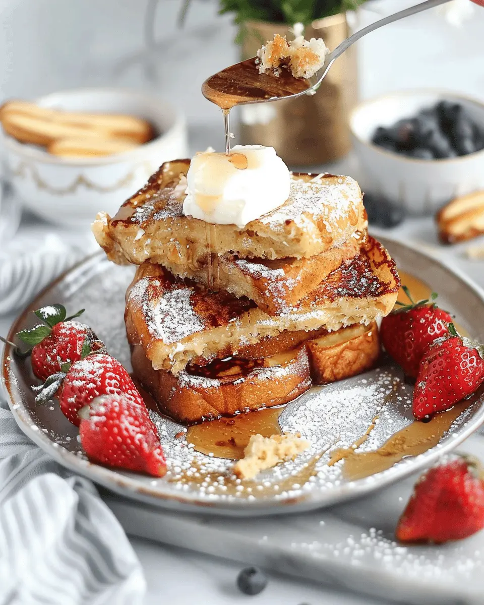 Churro Stuffed French Toast: Indulgent Twist on Breakfast Classics