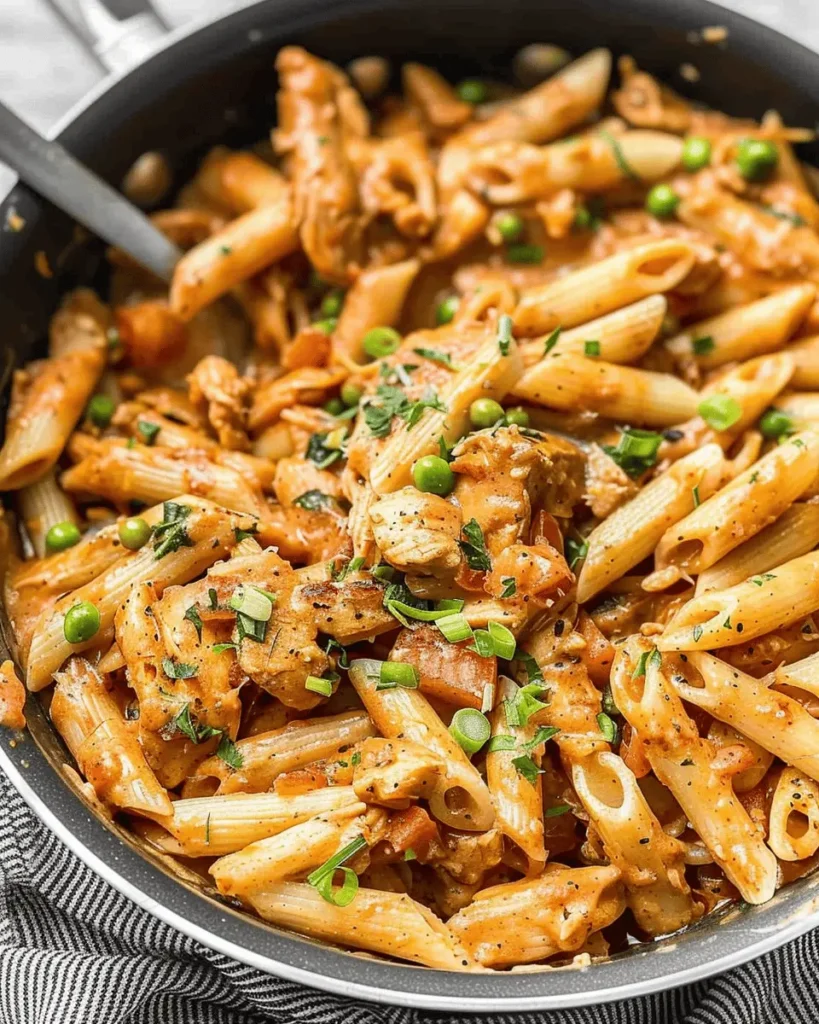 One Pot Creamy Cajun Chicken Pasta