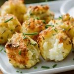 Cheesy Mashed Potato Puffs
