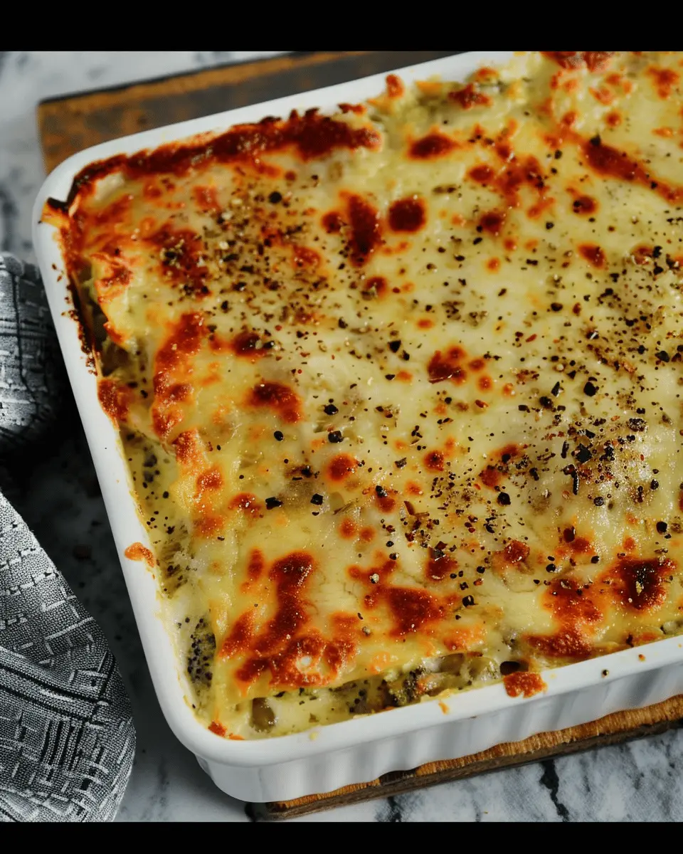 Loaded Veggie White Lasagna: A Hearty, Guilt-Free Delight