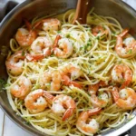 Garlic Shrimp Spaghetti