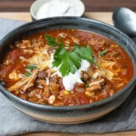Leftover Pulled Pork Chili