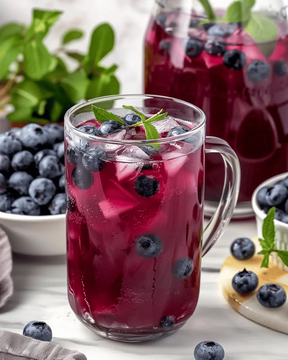 Blueberry Iced Tea: Refreshing Delight for Your Summer Sips