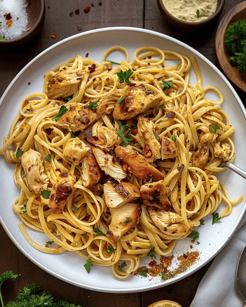 Cowboy Butter Chicken Linguine