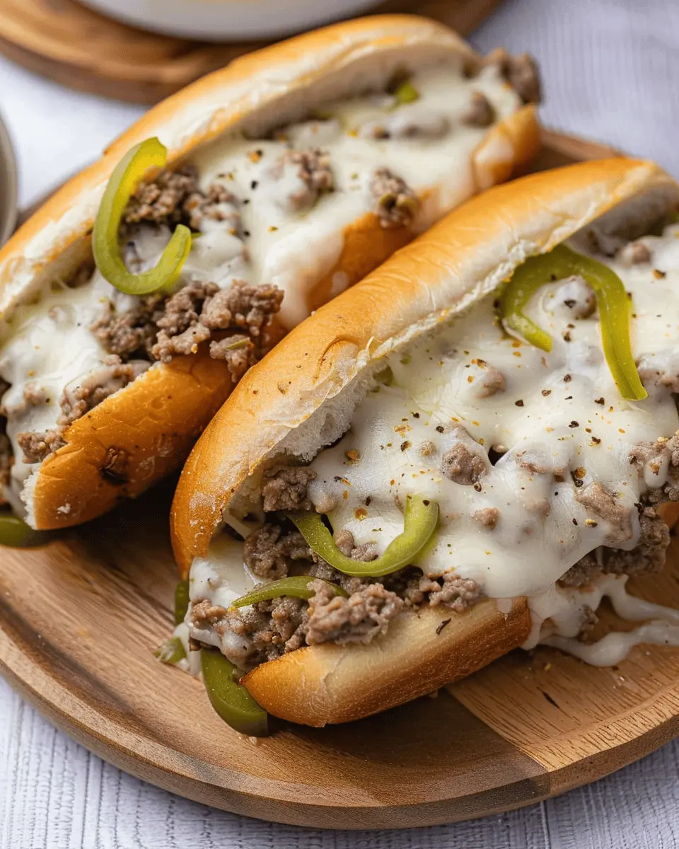 30-Minute Ground Beef Philly Cheesesteaks for a Flavorful Weeknight
