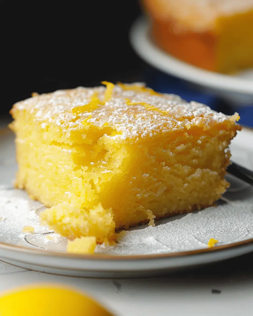 A Lemon Cake to Die for: Indulge in This Sunshine Delight