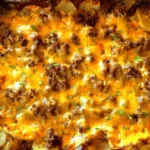 Cheesy Ground Beef and Potatoes