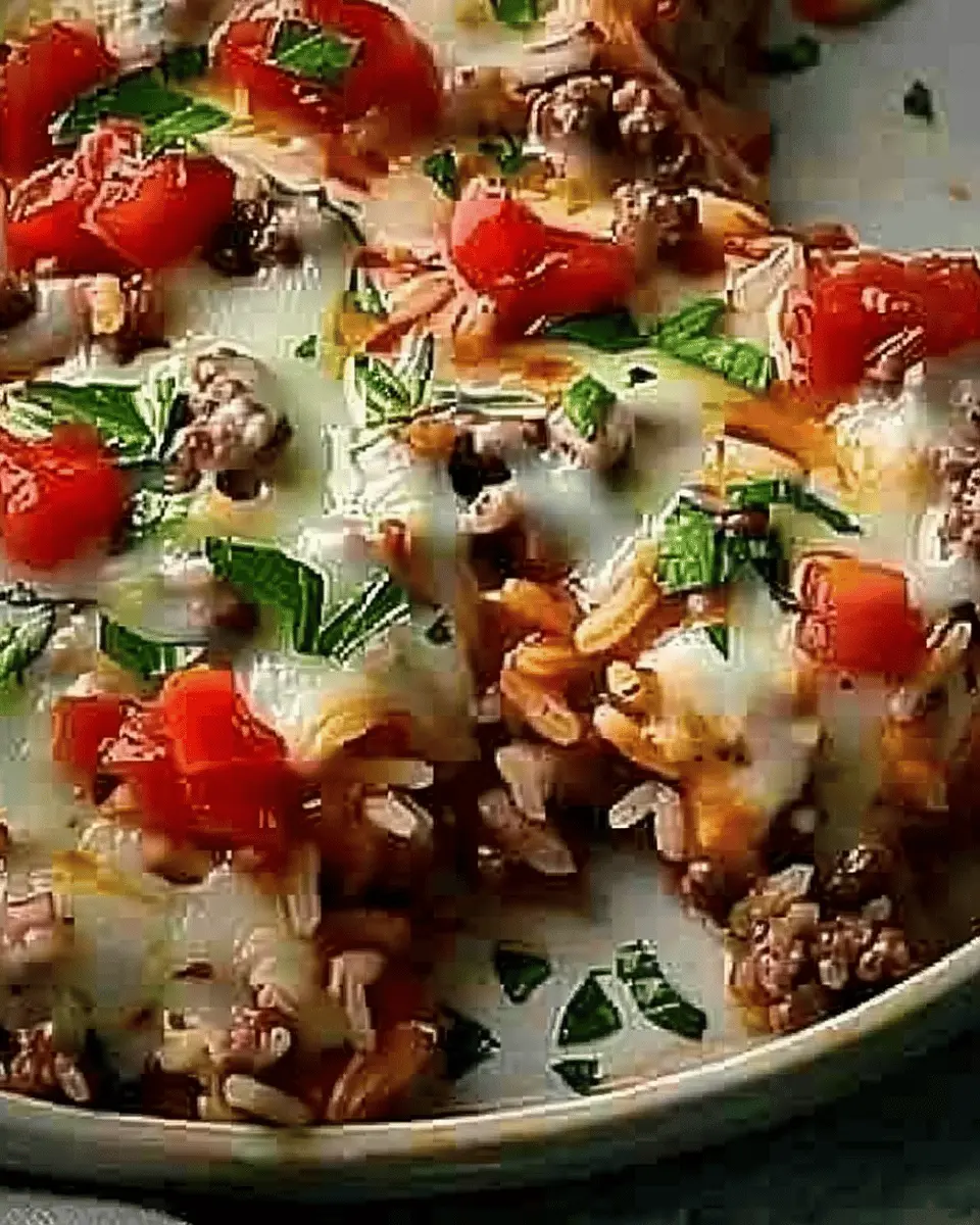 Cheesy Hamburger Rice Casserole: A Cozy Comfort Dish for All