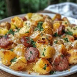 Cheesy Ranch Potatoes and Sausage