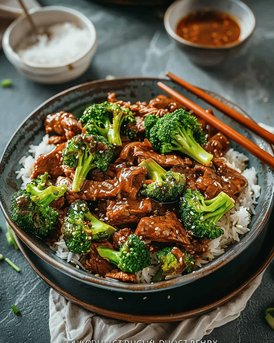 Chinese Beef and Broccoli: Easy One Pan Take-Out Recipe at Home