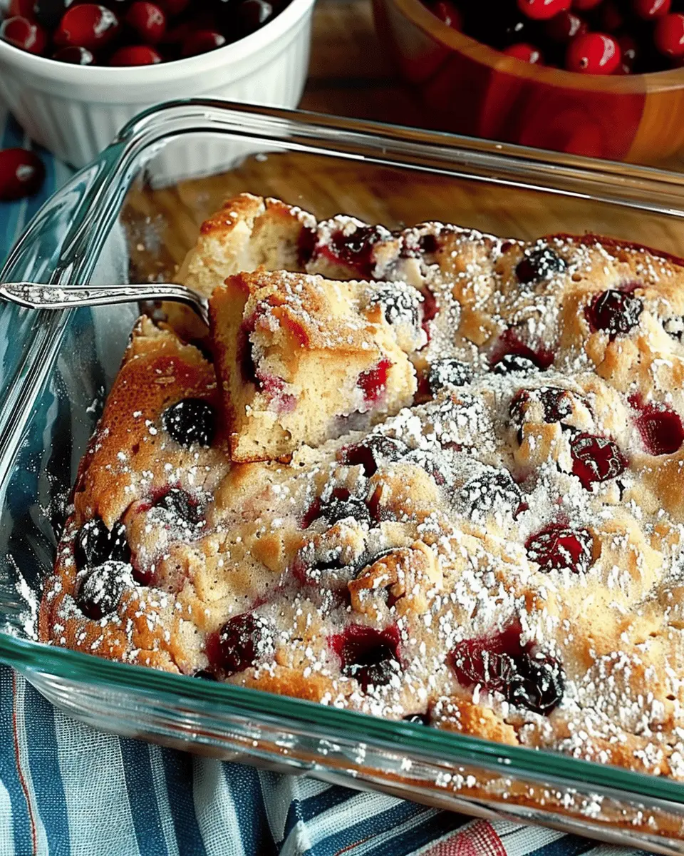 Cranberry & Orange Buttermilk Breakfast Cake: The Best Morning Treat