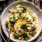 Crockpot Creamy Broccoli Cheddar Chicken