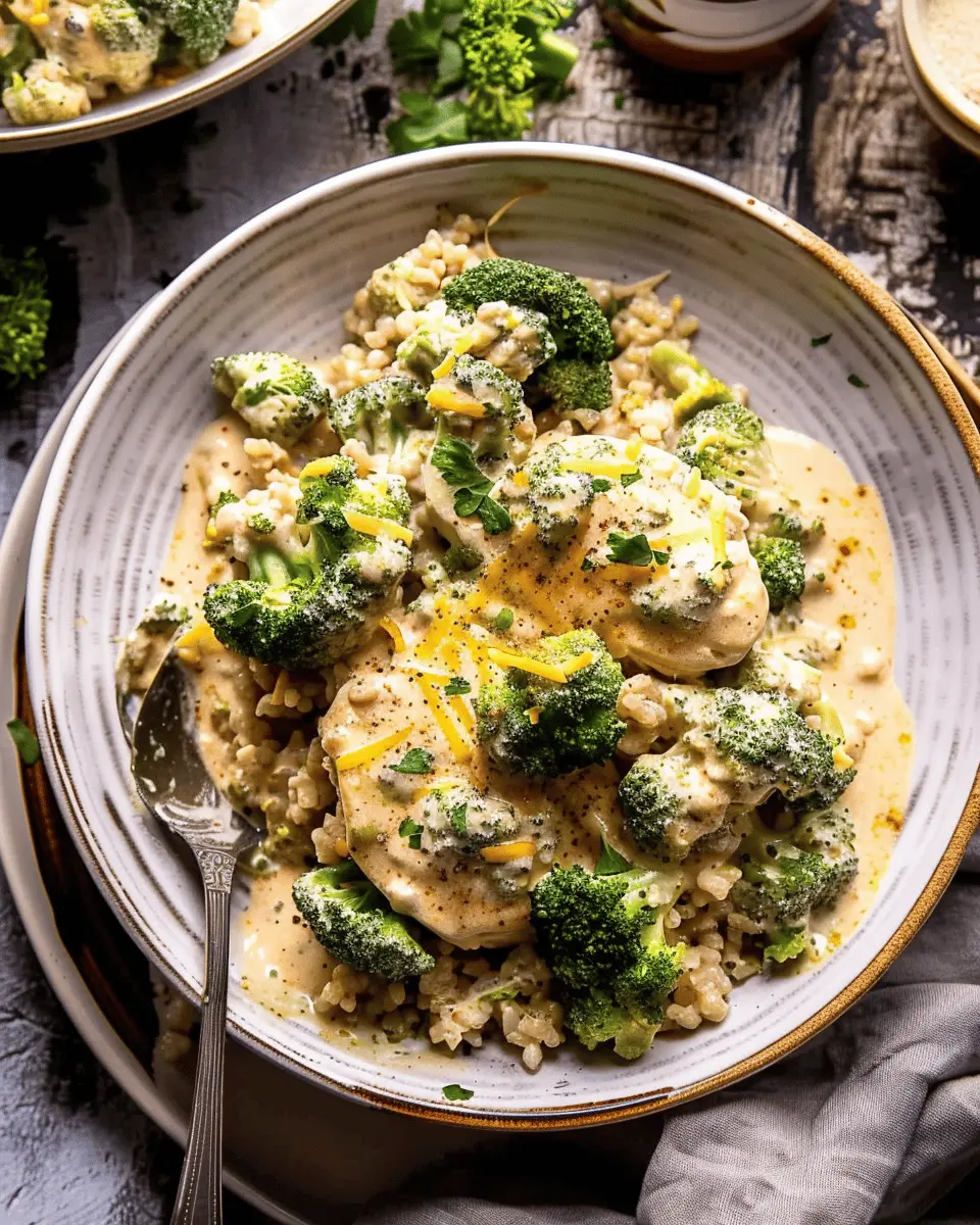 Crockpot Creamy Broccoli Cheddar Chicken: Easy Comfort Food Delight